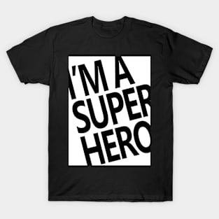 Super hero, Kids art, Kids print, Scandinavian art, Modern art, Wall art, Print, Minimalistic, Modern T-Shirt